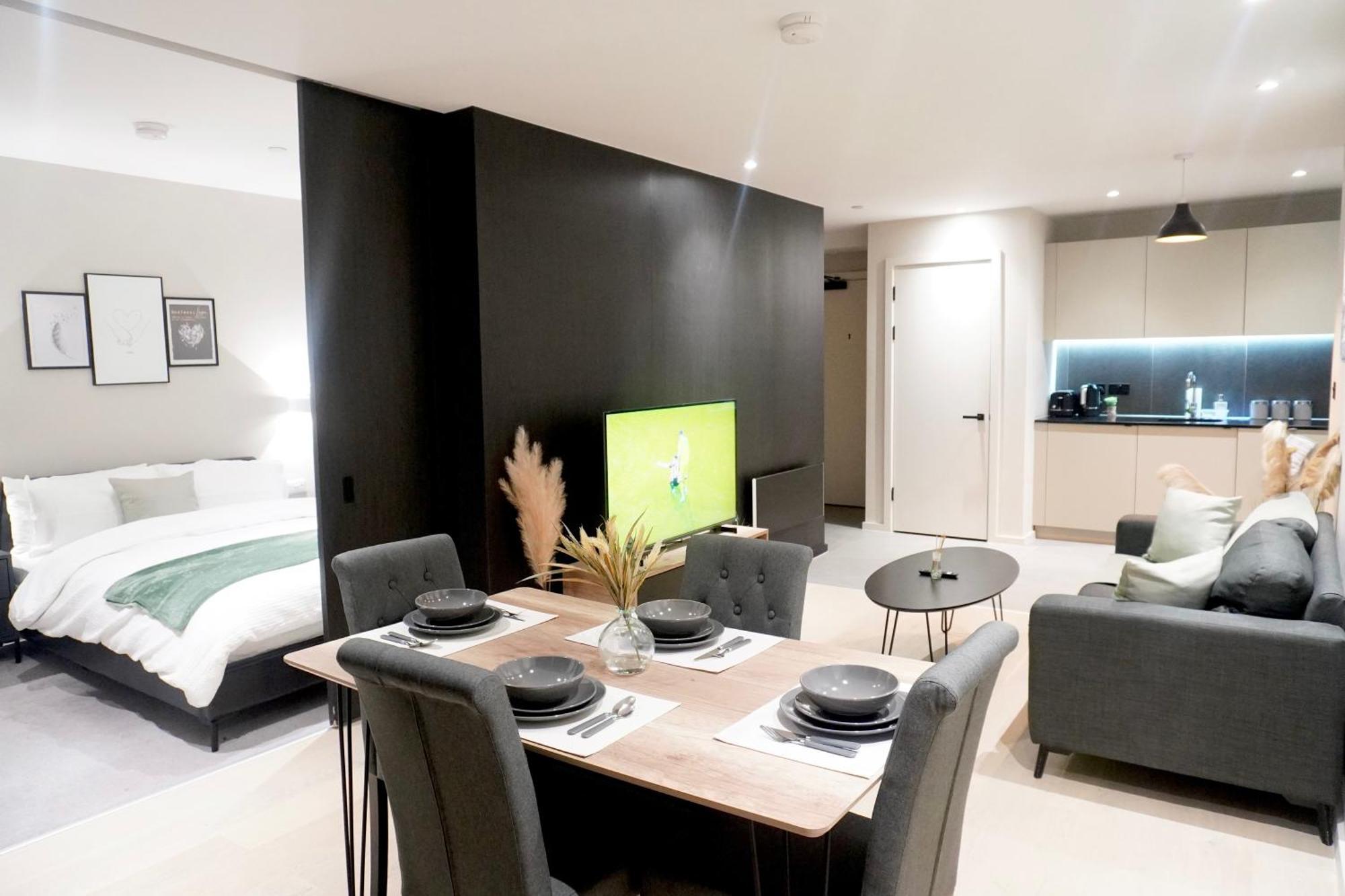 Central Manchester Luxury 2 Bed Apartment With Balcony Luaran gambar